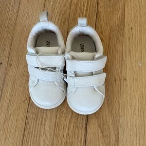 COPY - White Leather Zara Sneakers Tennis Shoes NWT